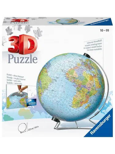 3D Globe Earth 540pcs 3D Puzzle