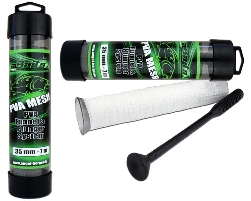 Magic Baits PVA Mesh 35 mm Funnel Web System wasserlösliches Netzmaterial zum...