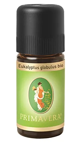 PRIMAVERA Ätherisches Öl Eukalyptus globulus bio 10 ml - Aromaöl, Duftöl, Aromatherapie - stärkend, befreiend, vitalisierend - vegan