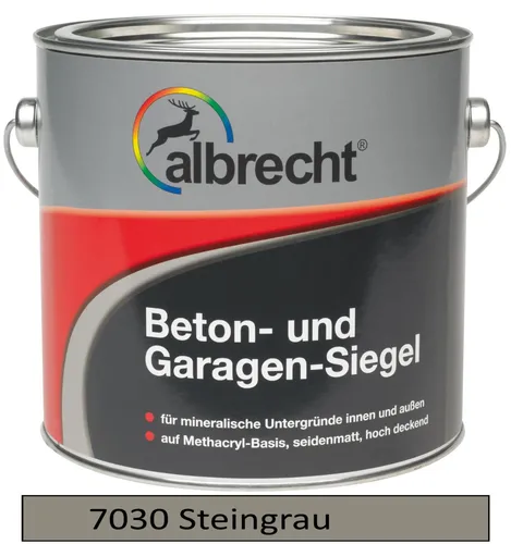 Albrecht Beton- und Garagen-Siegel RAL 7030