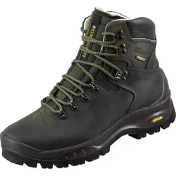 Grisport Dakar v. 29 Trekking Schuhe Oliv Gr. 44 - Robuste Trekking Schuhe aus Fettleder mit wind- und wasserabweisendem Innenfutter. Ideal für Outdoor-Abenteuer, bieten hohen Komfort und Stabilität dank anatomischem Fußbett und griffiger Vibram®-Sohle.