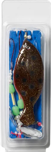 Kinetic Sabiki Flatdab Lightstick 90g Red/Brown