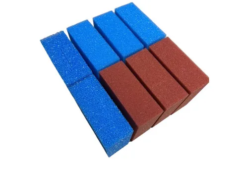 KH Biotec Ersatzschwamm Set für Oase Biotec 18 / Screenmatic 60000 - Gartenteichfilter mit 2 groben blauen und 3 feinen roten Schwämmen. Hochwertige Qualität, langlebig und einfach zu reinigen. Ideal für optimale biologische Filtereigenschaften.