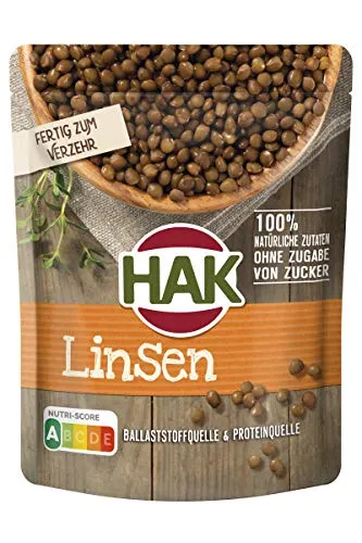HAK Linsen im Standbeutel, 205 g