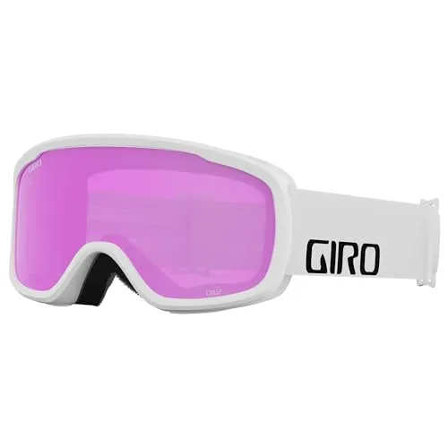 Giro Cruz Wordmark Skibrille Goggle – Anti-Fog Beschichtung – Seamless Kompatibilität – OTG freundlich – EXV Technologie – Scarlet Accent, Größe: OS