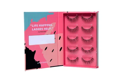GirlGotLashes Flutter Fling Wimpern - Wimpern für einen romantischen Cat-Eye-Look, einfach in 10 Minuten selbst anzubringen und halten bis zu einem Monat. Perfekt für einen verführerischen Augenaufschlag!