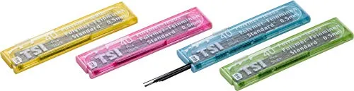 TSI 37400 Bleistiftminen 0,5mm 40er Packung, HB, 60mm