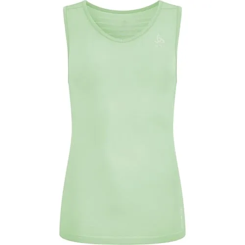 Odlo Performance X-Light Eco Singlet Base Layer - Patina Green (40453) M - Radunterwäsche für Frauen, nachhaltig aus recycelten Materialien und mit Active-Cooling-Technologie für optimale Kühlung und Feuchtigkeitsregulierung beim Sport.