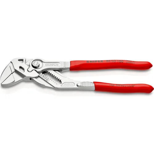 Knipex Zangenschlüssel 180 mm (86 03 180) - Praktischer Zangenschlüssel (180 mm) für vielseitige Anwendungen, mit einer präzisen Einstellmöglichkeit und robustem Design für hohe Langlebigkeit.