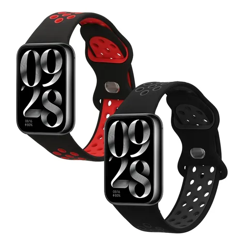 2x Sportarmband für Xiaomi Smart Band 8 Pro Band 9 Pro Redmi Watch 5 Redmi Watch