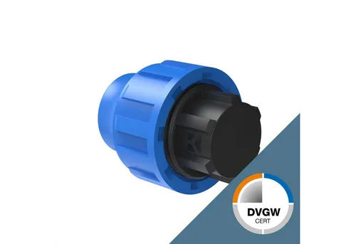 Kirchhoff Schlauchverbinder PE Rohr Verschraubung, PE Fitting, Kupplung, Klemmverbinder, DVGW, PE Rohr Verschraubung, PE Fitting, Kupplung, Klemmverbinder, DVGW