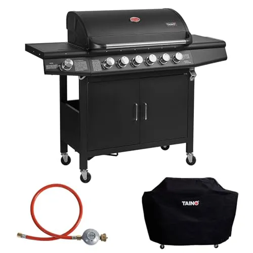 TAINO RED 6+1 Brenner Gasgrill Set von TAINO