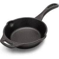 Petromax Feuerpfanne FP15H-T Schwarz Gusseisen Ø 15 cm - Robuste Gusseisenpfanne für vielseitiges Kochen drinnen und draußen. Ideal für Bratkartoffeln und Steak, mit natürlichem Antihafteffekt und gleichmäßiger Wärmeverteilung.