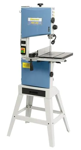 Bernardo HBS 260 Holzbandsäge - Professionelle Holzbandsäge mit 245 mm Schnittbreite und 150 mm Schnitthöhe, ideal für präzise Holzarbeiten in Werkstätten.