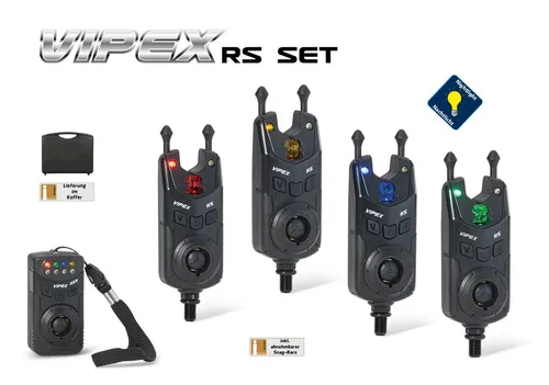 Anaconda Vipex RS Set 4 + 1 Red,Green,Blue,Yellow