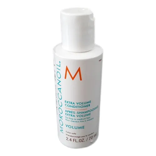 Moroccanoil Extra Volume Conditioner 70 ml - Conditioner für voluminöses Haar, angereichert mit hochwertigem Arganöl, das für Glanz und Pflege sorgt – ideal für feines und geschädigtes Haar.