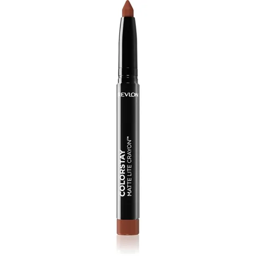 Revlon Cosmetics ColorStay™ Matte Lite Crayon Mattierender Lippenstift im Stift Farbton 003 Souffle All Day 1,4 g