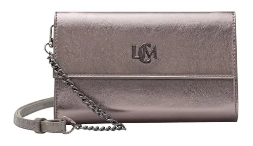 L. CREDI Oliviana Clutch - Elegante Clutch mit abnehmbarem, verstellbarem Schulterriemen für individuellen Tragekomfort. Geräumiges Hauptfach mit Fächern für Karten und Kosmetika - ideal für den perfekten Abend!