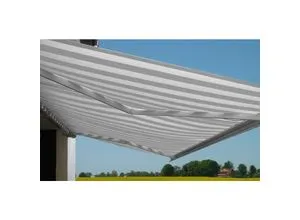 MCW Elektrische Kassettenmarkise H123 4,5x3m - Markise mit Vollkassette, motorisiert und manuell bedienbar, schützt vor UV-Strahlung und Regen. Ideal für entspannte Sommertage auf Terrasse oder Balkon.