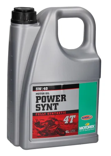 Motorex Power Synt 4T 5W40 Vollsynthetisches 4-Takt Motorenöl 4Liter
