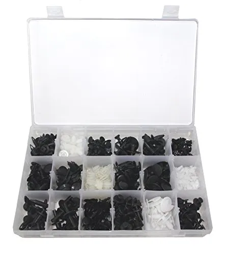 A-TC011 Sortiment KFZ Befestigungsclip Clips Innenverkleidung für Ford Mazda GM Opel Chrysler Nissan 415 teilig