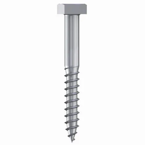 Reiser Schlüsselschrauben DIN 571, Edelstahl A2 8 x 50 mm - Hochwertige Schlüsselschrauben aus Edelstahl A2, korrosionsbeständig und ideal für langlebige Verbindungen, 100 Stück pro Packung.