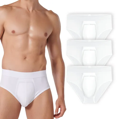 Siegmund Care Herren Hygieneunterwäsche Slip - Komfortabler Slip für Herren: Wiederverwendbar, diskret und atmungsaktiv. Saugstark bis 60 ml in 24 Stunden für ein trockenes Gefühl. Ideal für Alltag und Sport – stilvoll und sicher!