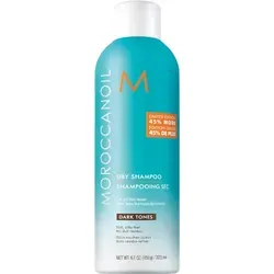 MOROCCANOIL Dry Shampoo Dark Tones 323ml - Shampoo für dunkles Haar mit UV-Schutz, absorbiert Talg und verleiht sofort Volumen und Frische. Angereichert mit Arganöl für seidigen Glanz und ein Wie-frisch-vom-Friseur-Gefühl.