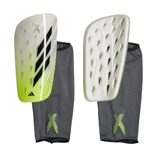 adidas IA0841 X SG LGE Shin guards Unisex Adult white/black/lucid lemon Größe M