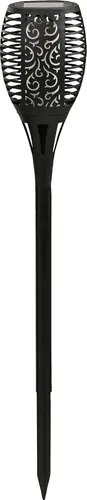Produktbild Dehner Solarleuchte Flammenfackel Jumbo, Ø 12 cm, Höhe 75 cm