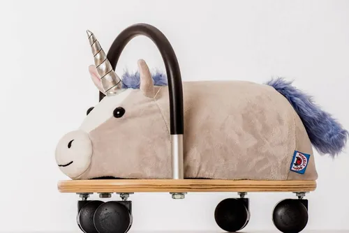 Hippie Chic Rutscher Wheely Bug - Rutscherauto für 1-3 Jahre - Kinderfahrzeug zur Förderung von Motorik und Gleichgewichtssinn, mit langlebigen Rollen und abwaschbarem PU-Bezug, ideal für drinnen und draußen.