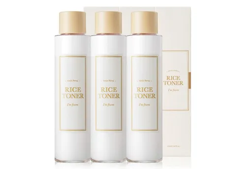 I'm from Rice Toner Gesichtswasser – 150ml, Feuchtigkeit, Anti-Aging, Vegan - Der I'm from Rice Toner ist ein luxuriöses Gesichtswasser mit 77,78 % Reisextrakt, das intensiv hydratisiert und die Hautstruktur verbessert. Für strahlende, perfekt gepflegte Haut – ideal für alle Hauttypen.