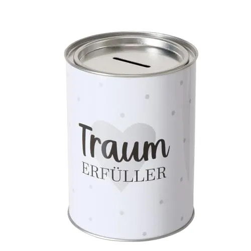 ReWu Spardose Sparschwein Schriftzug Traumerfüller von ReWu