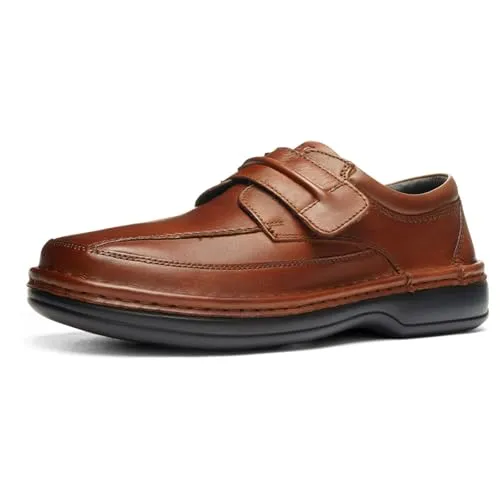 ARA Herren BEN Slipper, COGNAC, 40 - Herren-Schnürhalbschuhe aus hochwertigem Leder, ideal für stilvolle Auftritte und optimalen Tragekomfort.