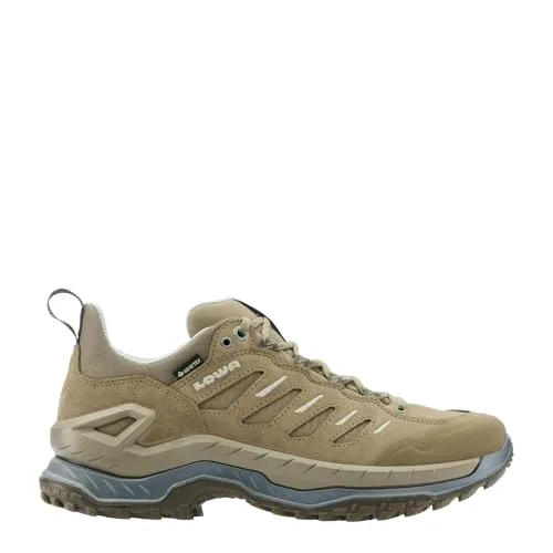 Lowa Innovo GTX Lo - Wasserdichte Approachschuhe 43,5 beige - Atmungsaktive Wanderschuhe mit rutschfester Sohle und GORE-TEX-Technologie. Ideal für Outdoor-Aktivitäten und komfortables Wandern. Entdecken Sie weitere Lowa-Modelle bei Bergfreunde.de!