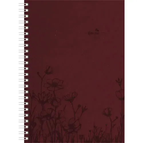 Wochenplaner Nature Line Flower 2026 - Taschen-Kalender A5 - 1 Woche 2 Seiten - Ringbindung - 128 Seiten - Umwelt-Kalender - mit Hardcover - Alpha Edition