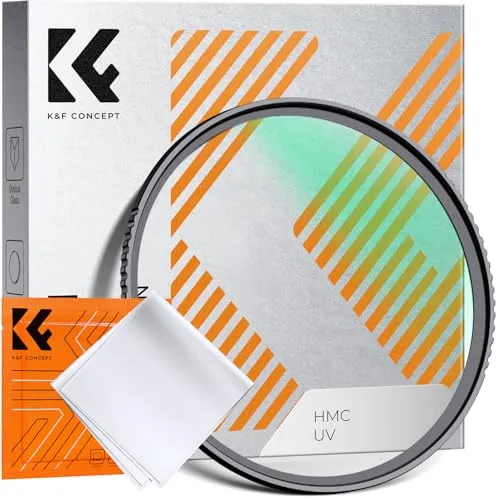 K&F CONCEPT UV Filter 95mm Schutzfilter mit Reinigungstuch von K&F Concept