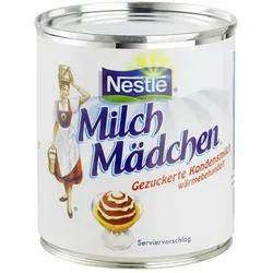 Nestlé Milchmädchen Kondensmilch 9% Fett - Käse & Milchprodukte, cremige Gezuckerte Kondensmilch für Kaffee, Tee und Desserts - ein süßer Genuss für jeden Tag!