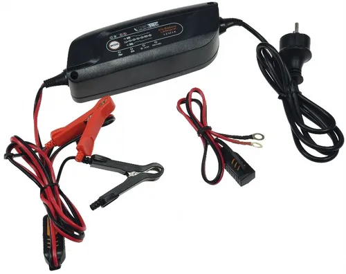 CT22599 Vollautom. 2A Ladegerät Motorrad KFZ Auto-Batterien 12V Blei AGM Gel