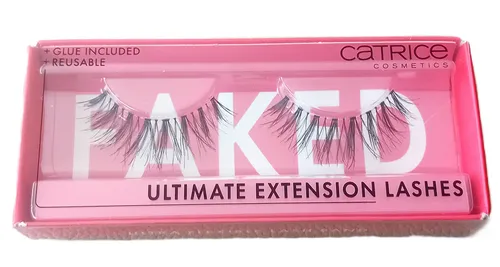 Catrice Cosmetics ULTIMATE EXTENSION LASHES mit Kleber schwarz - Neu