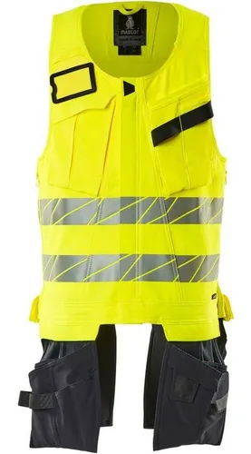 ULTIMATE STRETCH S Werkzeugweste - Fluoreszierende Werkzeugweste mit wasserabweisendem Finish und ultimativen Stretchgewebe. Ideal für den täglichen Einsatz mit zahlreichen Taschen und Ventilation für optimalen Komfort.