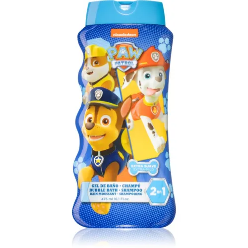Nickelodeon Paw Patrol Bubble Bath and Shampoo Dusch- und Badgel für Kinder 475 ml