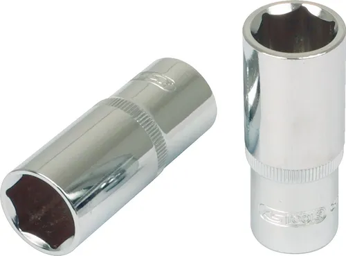 KS Tools 1/2 CHROMEplus Sechskant-Stecknuss, lang, 9/16