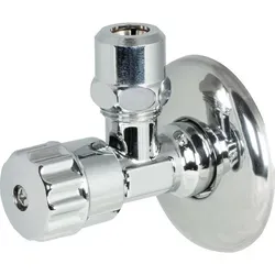 Waschgeräte-Ventil Schubrosette 21 mm (R 1/2) x 10 mm