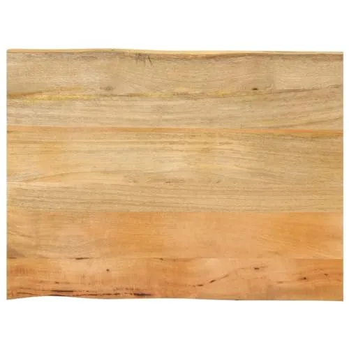 vidaXL Tischplatte aus massivem Mangoholz mit Baumkante von vidaXL