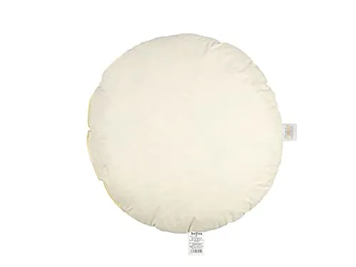 beties „Publik“ Federkissen ca. 60 cm Ø Kopfkissen Sofakissen mit Federfüllung (echte Federn) vielfältige Größenauswahl, waschbar traditionell gefertigt