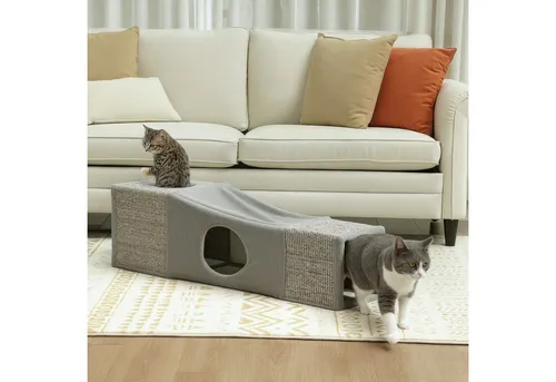 PawHut Katzentunnel mit Spielball von PawHut