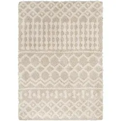 Livabliss Hochflorteppich Beige, 130x170 cm - Teppiche & Böden, Hochflorteppich mit Oeko-Tex® Standard 100, ideal für gemütliche Wohnräume und pflegeleicht, perfekt für Familien mit Kindern und Haustieren.
