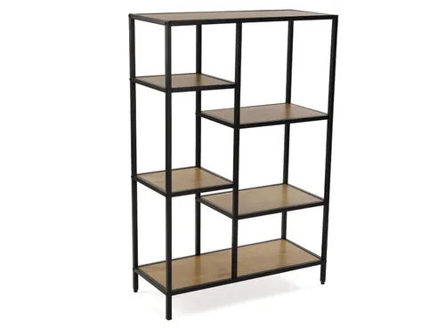 Standregal Bücherregal, mit 6 Einlegeböden oder Regalen Raumteiler Büroregal