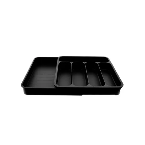 Besteckeinsatz ausziehbar 32 × 34 × 5 cm für Schubladen ab 8 cm Höhe